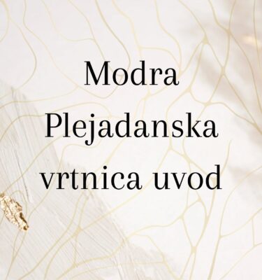 Modra Plejadanska vrtnica