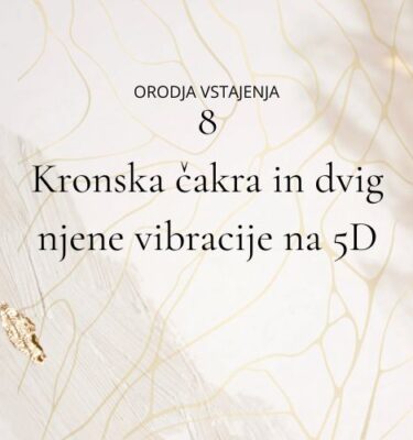 Dvig vibracije kronske čakre na 5D - delavnica in meditacija