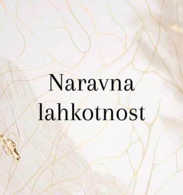 Vizualizacija Naravna lahkotnost