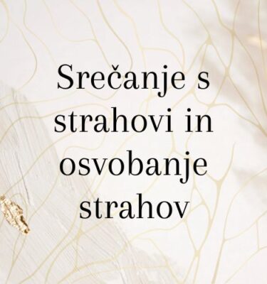 Vizualizacija Srečanje s strahovi in osvobajanje